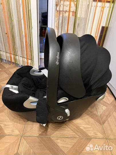 Автолюлька cybex aton q platinum