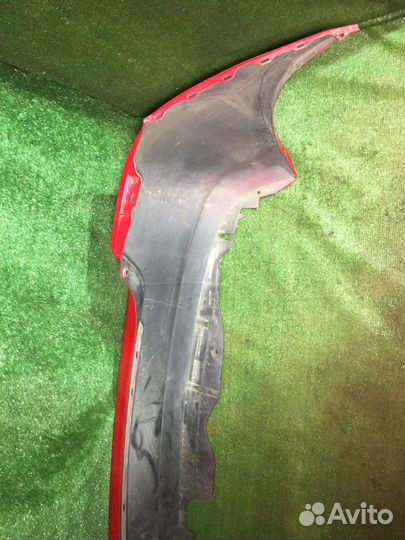 Бампер задний Honda FIT GD1GD2GD3GD4 Красныйцарапи