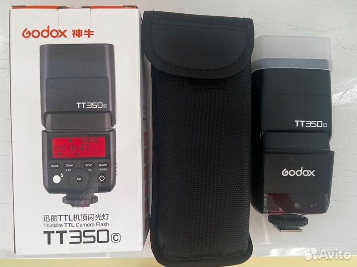 Вспышка камеры Godox tt350 для Canon
