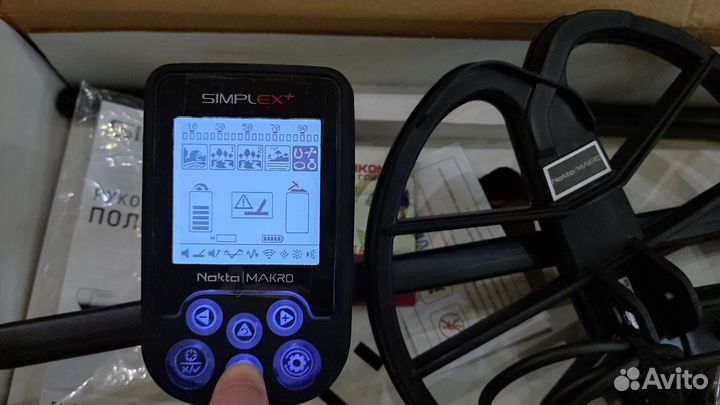 Металлоискатель Nokta Makro Simplex plus бу