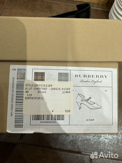 Туфли burberry оригинал