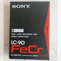 Кассета elcaset Sony LC 90 FeCr