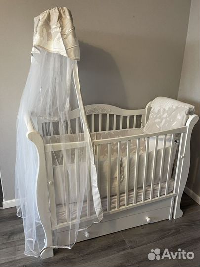 Комплект в детскую кроватку bebe luvicci fluffy