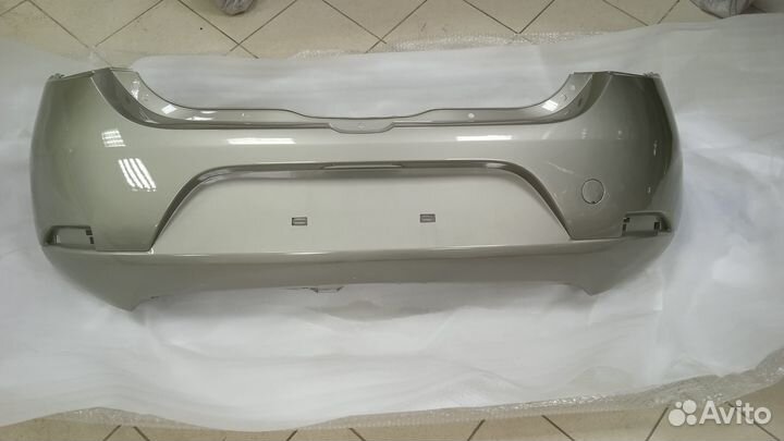 Бампер задний Renault Sandero 2 (2014) в цвет