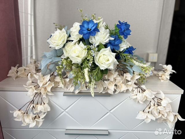 Цветочная композиция на свадебный президиум