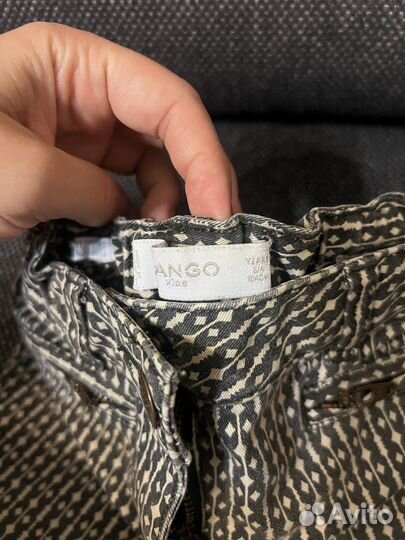 Детские прямые брюки