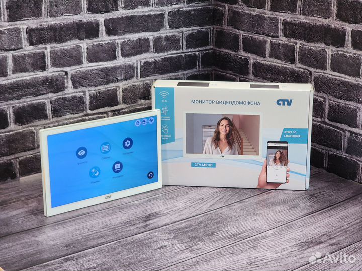 Домофон с Wi-FI для видеонаблюдения CTV-M5101