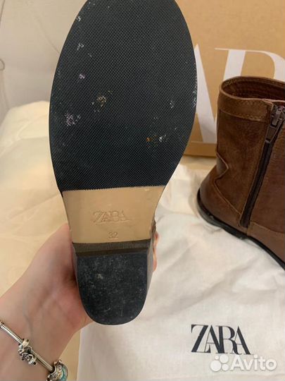 Сапоги zara 32 размер