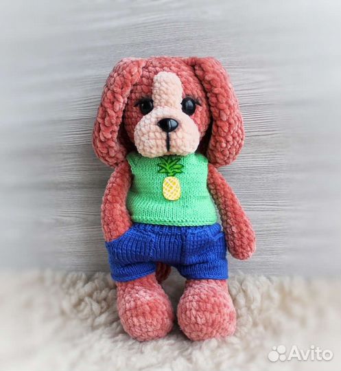 Вязаный пёс Фёдор