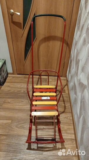 Санки детские на колесах