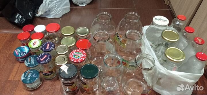 Банки стеклянные бесплатно