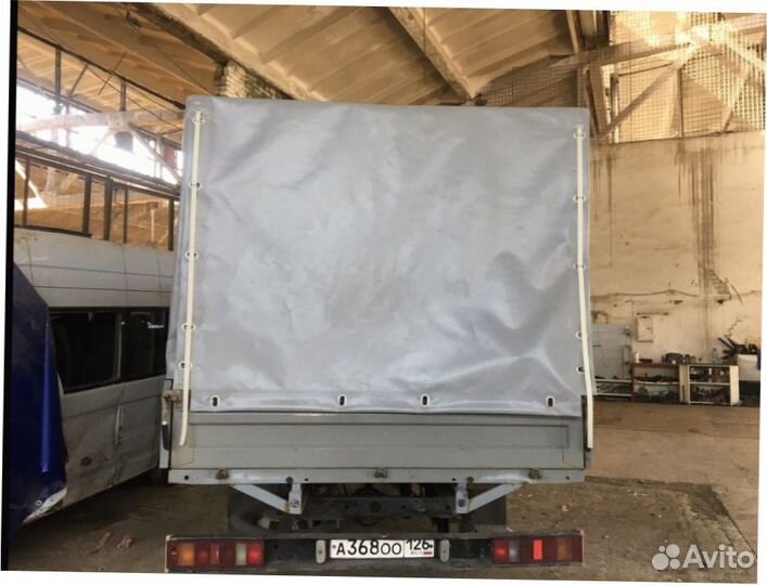 Тент на Газель бизнес длина 3,17м высота 1,27м