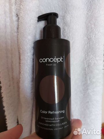 Оттеночный бальзам concept шоколад