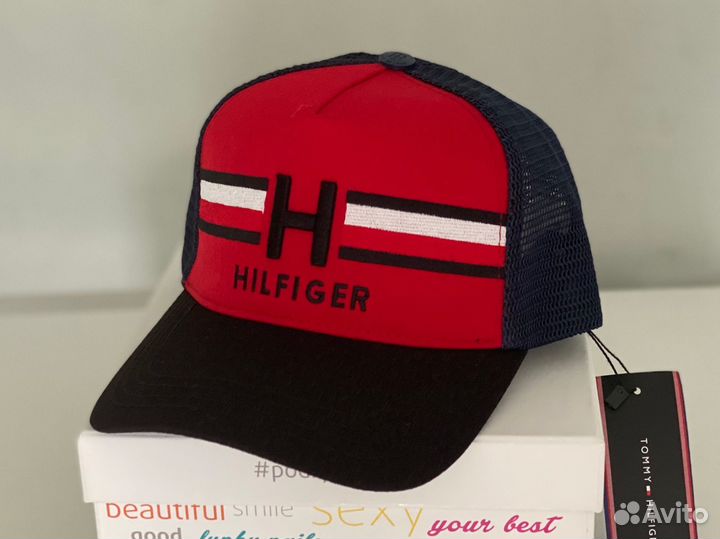 Бейсболка кепка tommy hilfiger сетка