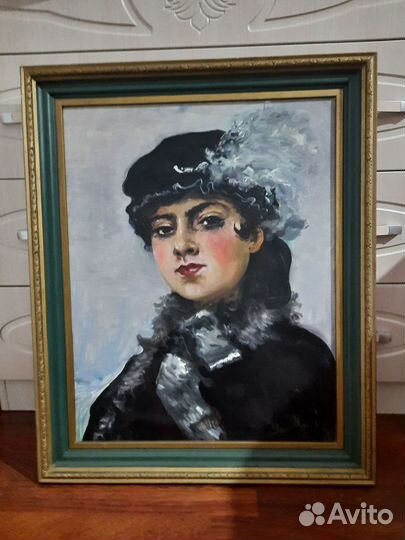 Картина маслом портрет