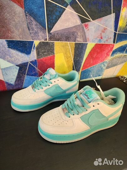 Кроссовки Nike Air Force 1 Tiffany