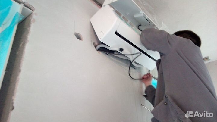 Установка кондиционеров монтаж сплит-систем