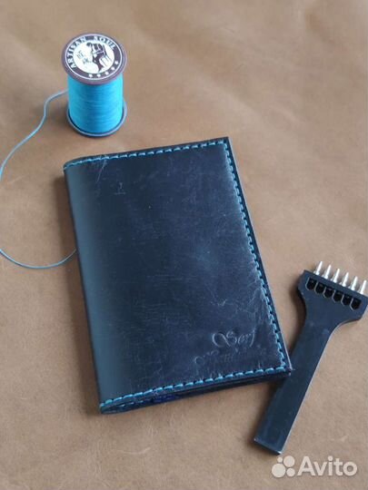 Обложка на паспорт из кожи