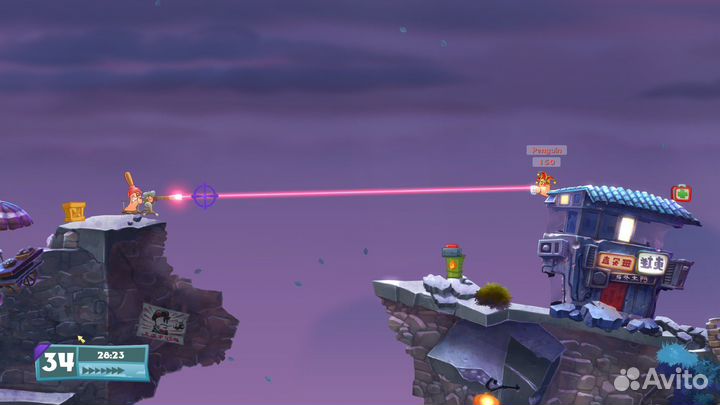 Worms Battlegrounds + Worms W.M.D PS4 PS5