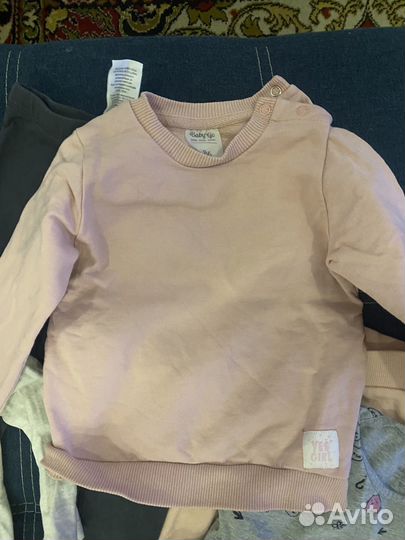 Вещи пакетом на девочку 86 92