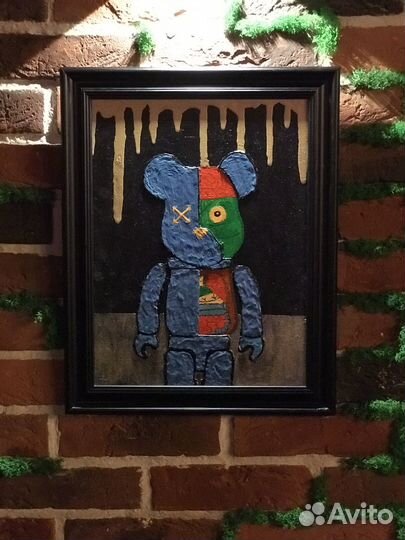 Интерьерная картина Bear Brick
