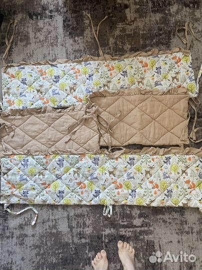 Бортики в кроватку