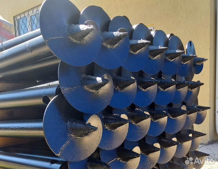 Винтовые сваи для забора