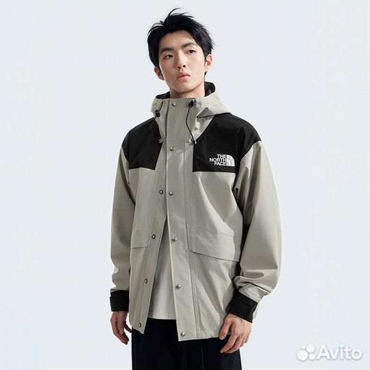 THE north face 1996 Collection Windbreaker Jackets Unisex Terracotta Ash (XXS)(7)