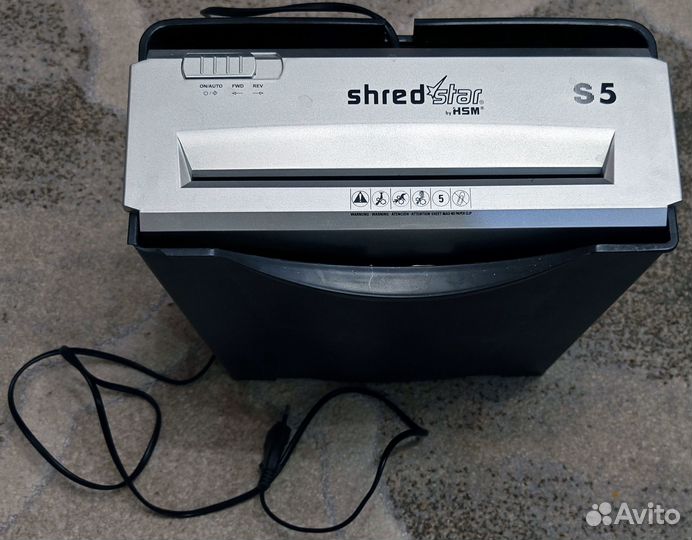 Шредер HSM SredStar S5