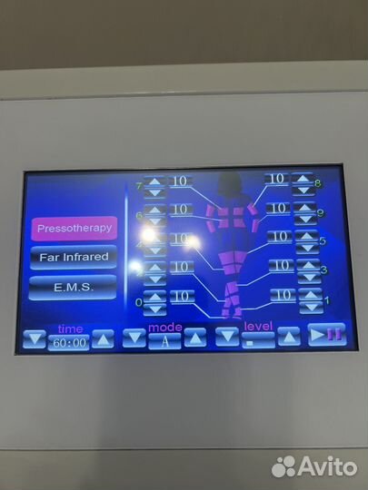 Прессотерапия, миостимуляция, ик прогрев