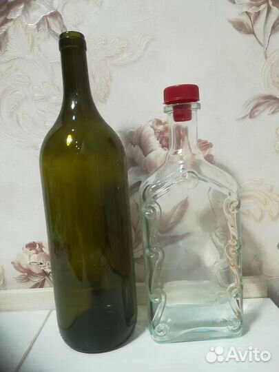 Бутылка винная, новая
