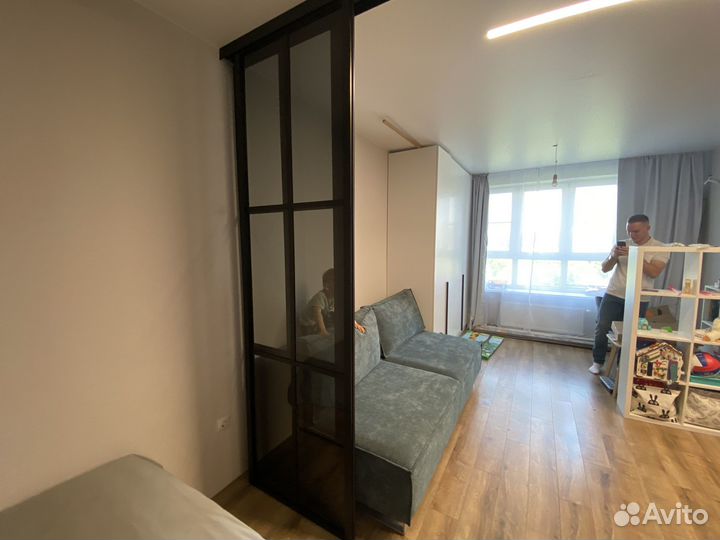 Перегородка из профиля