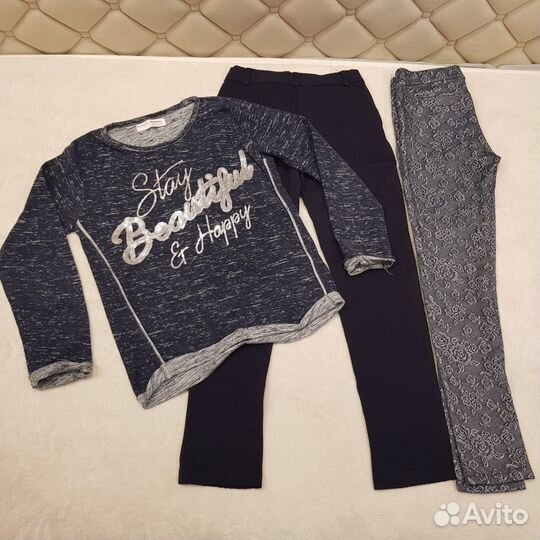 Вещи пакетом для девочки 134