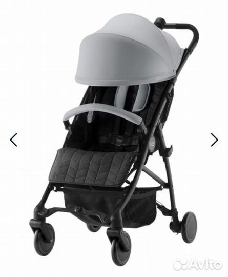 Коляска Коляска прогулочная Britax B-Lite Steel се