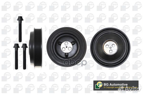 Шкив коленвала FRD transit 2.4tdci