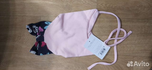 Шапка с бантиком 38-42 новая