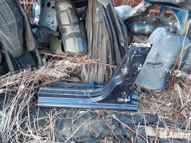 Порог со стойкой фольксваген поло