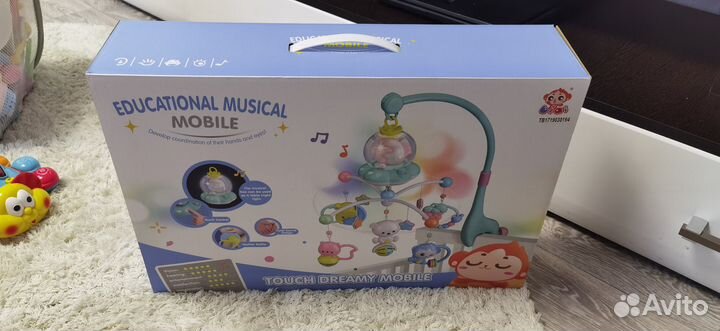 Музыкальный мобиль с ночником