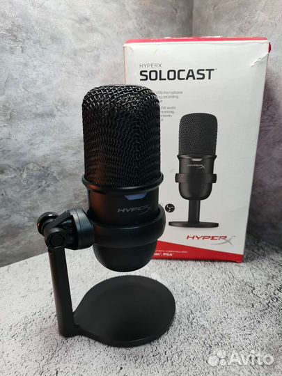 Микрофон HyperX SoloCast, черный