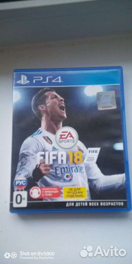 Диск для playstation 4 FIFA 2018