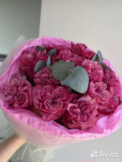 Букет из кудрявых роз