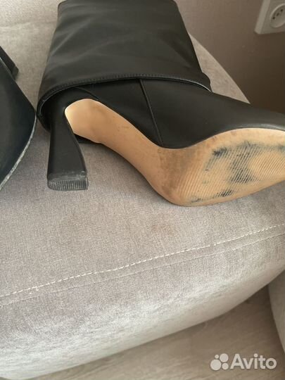 Сапоги женские натуральная кожа 37