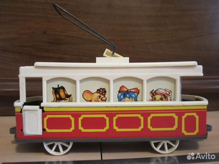 Веселый трамвай и машинка пони. СССР