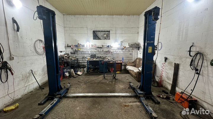 Подъемник автомобильный винтовой дмитровский