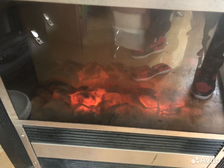 Электрокамин с эффектом пламени бу