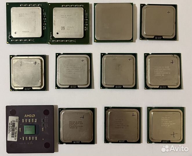 Процессоры Intel Xeon/Celeron/Pentium/Core 2/AMD