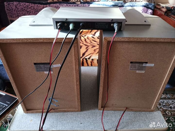 Усилитель+колонки, пара комплектов