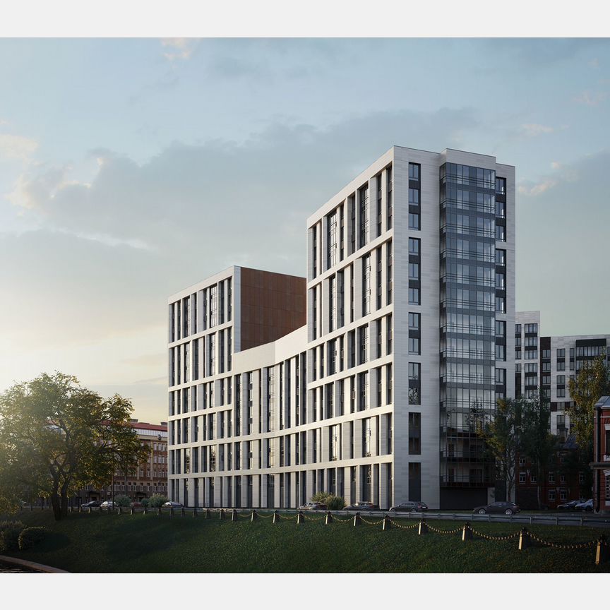 3-к. квартира, 98,8 м², 1/14 эт.
