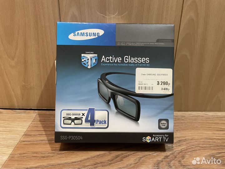 3D очки samsung