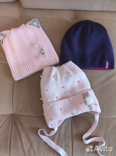 Шапка для девочки 52